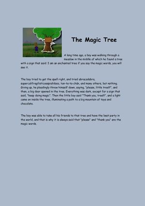 The Magic Tree