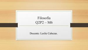 Filosofía Q2P2 M6