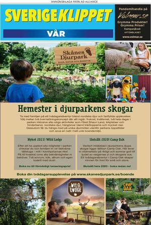 Sverigeklippet Syd april 2021