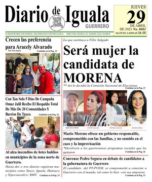 Jueves 29 De Abril De 2021 Diario De Iguala