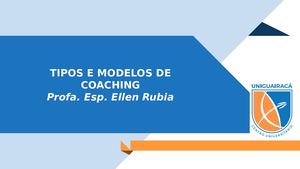 Tipos e Modelos de Coaching