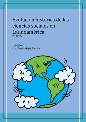 La Evolución De Las Ciencias Sociales