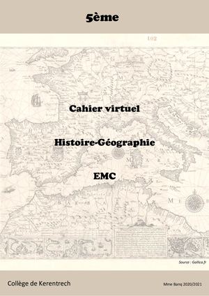 Cahier Virtuel Du 06 Avril