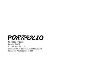 Portfolio - ESADSE 2021