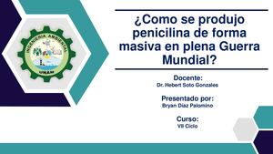 Mapa Conceptual Del Origen De La Penicilina