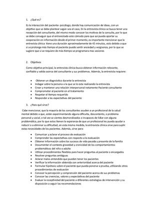 Entrevista Clinica Union Con Valentina