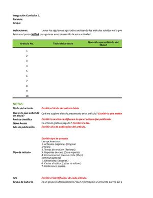 2 Plantilla Análisis De Artículos Científicos