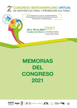 JorgeRuizBarcellos Art. publicado en memoria anual II Congreso Iberoamericano Gestión y Promoción Cultural México 2021