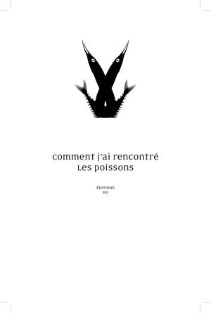 Do Comment Jai Rencontre Les Poissons Extrait
