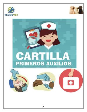 Cartilla Primeros Auxilios