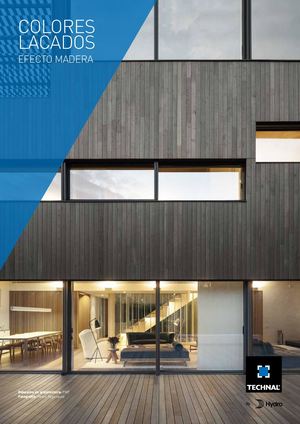 Couleurs TECHNAL Effet Bois Brochure/PUIGMETAL®