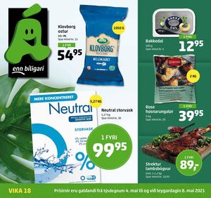 Á tilboðsblað vika 18 2021