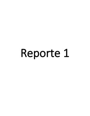 Reportes