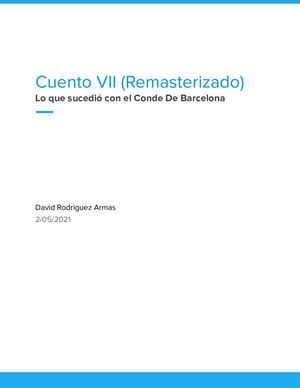 Cuento Vii Remasterizado