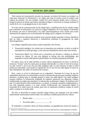 Folleto Código Binario