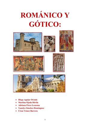 Románico Y Gótico
