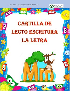 Cartilla De Lectoescritura Convertir