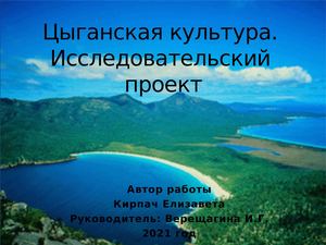 Л. Кирпач - Цыганская культура