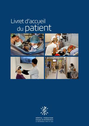 #Patients Livret d'accueil du patient