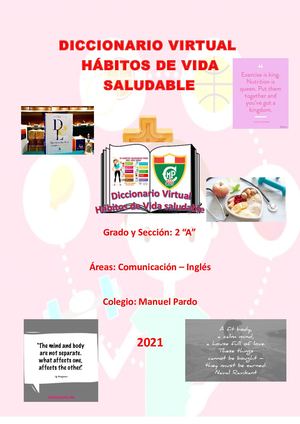 Diccionario Virtual Habitos de Vida Saludable