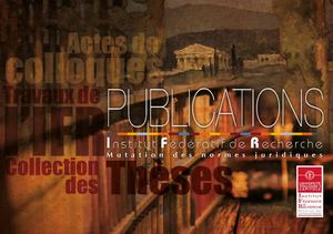 Catalogue des Publications de l'IFR