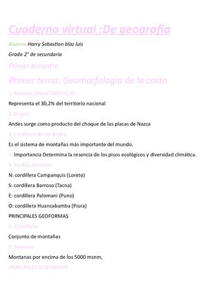 Cuaderno Virtual De Geografia