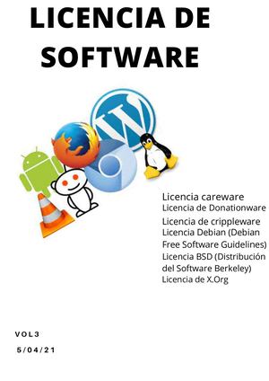 Licencias De Software Vol 3