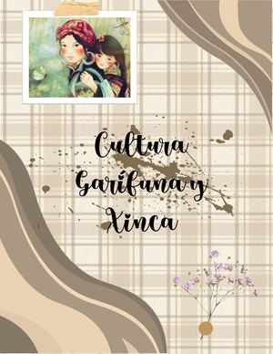 Cultura Xinca y Garifuna
