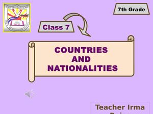 Class 7 Countries And Nationalities