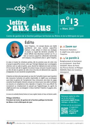 Cdg69 Lettre Aux Elus N13