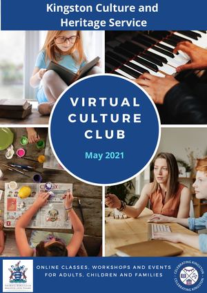Virtual Culture Club - May 2021 Programme