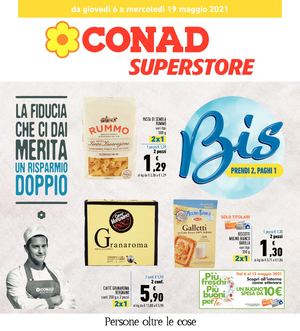 Volantino Conad Superstore Piemonte Nord Ovest 06 Maggio 19 Maggio