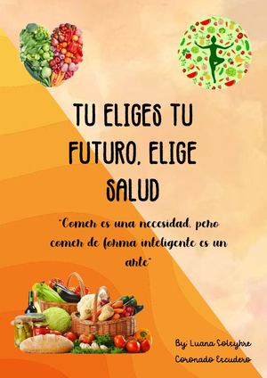Alimentación saludable- Luana Coronado