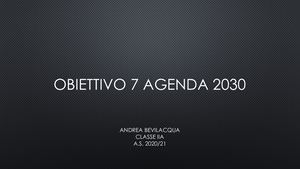 Agenda 2030 goal 7