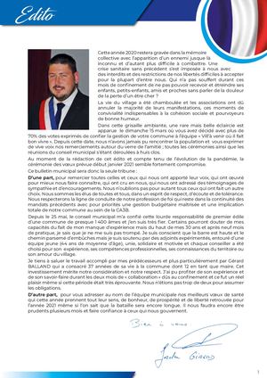 Bulletin Municipal 2021