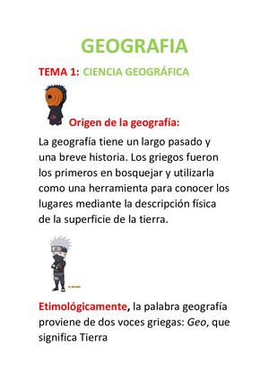 Geografia I Bimestre