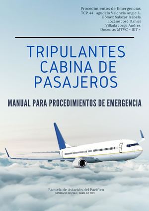 Manual Procedimientos de Emergencia