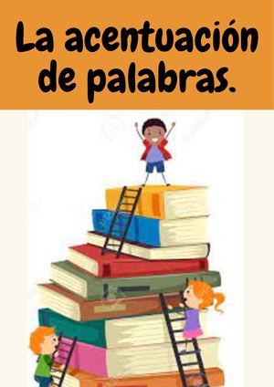 La Acentuación De Palabras