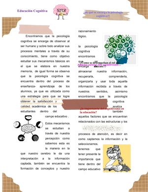 Educacion Cognitiva