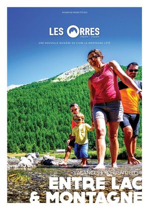 Dossier de presse Les Orres Été 2021