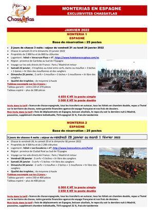 Montéria Catalogue 2021/2022