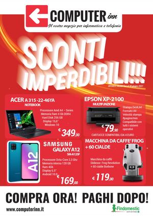 Computer Inn Volantino Aprile 2021