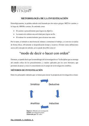 Metodología Investigación