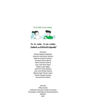 Yo Te Cuido, Tu Me Cuidas