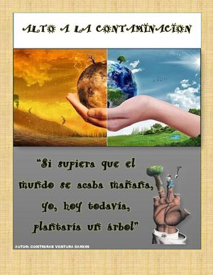 Folleto De La Contaminacion