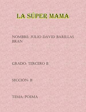 La Súper Mama