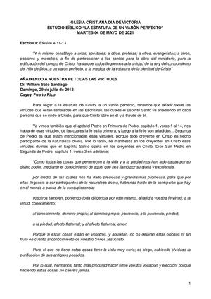 Estudio Dv La Estatura De Un Varón Perfecto 05042021