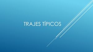 Trajes Típicos
