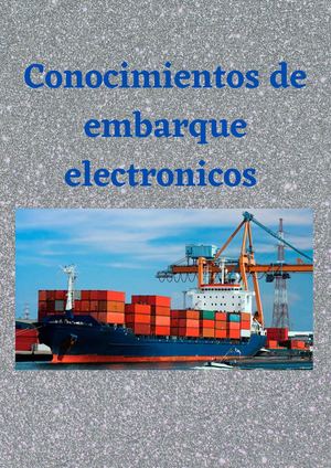 Conocimientos de embarque electrónicos