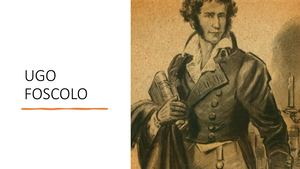 Ppt Foscolo Mio